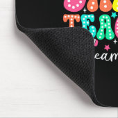 Traumteam Tanzlehrer Erster Schultag Retro Mousepad (Ecke)