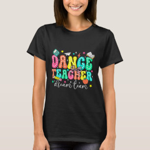 Traumteam Tanzlehrer Erster Schultag Retro T-Shirt
