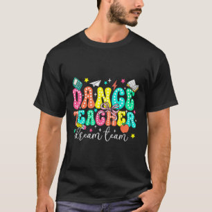 Traumteam Tanzlehrer Erster Schultag Retro T-Shirt