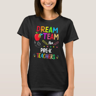 Traumteam-Vorschullehrer zurück zur Schule 1 T-Shirt