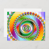 Traumtreppe Postkarte (Vorne/Hinten)