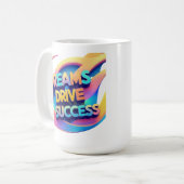 Traumtrieb Erfolg Kaffeetasse (Vorderseite Links)