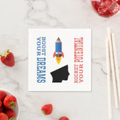 Traumverstärker und potenzielle Rakete Serviette (Beispiel)