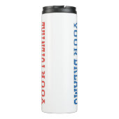 Traumverstärker und potenzielle Rakete Thermosbecher (Rückseite)