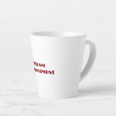 Traumverzauberung Latte Tasse (Rechte Ecke)