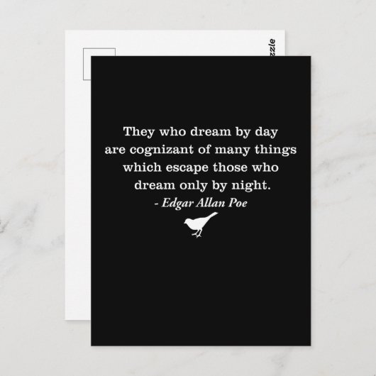 Traumvorstellung Postkarte (Vorne/Hinten)