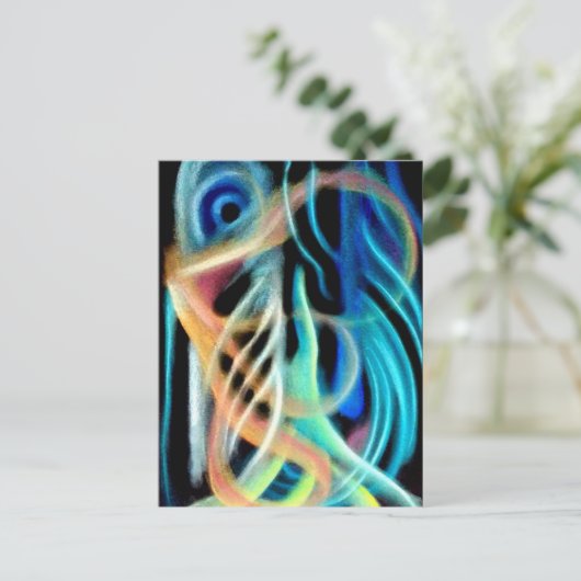 Traumwald Postkarte (Stehend Vorderseite)