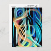 Traumwald Postkarte (Vorne/Hinten)