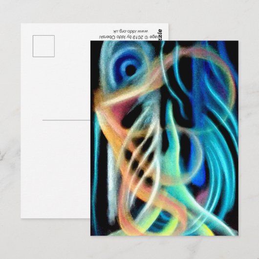 Traumwald Postkarte (Vorne/Hinten)