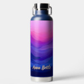 Traumwellen mit Ombre-Effekt - Flasche mit individ (Vorderseite)