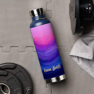 Traumwellen mit Ombre-Effekt - Flasche mit individ