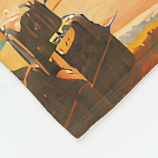 Traumwelt Fleecedecke (Ecke)