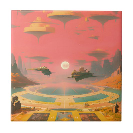 Traumwelt Fliese (Vorderseite)