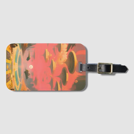 Traumwelt Gepäckanhänger (Vorderseite (Horizontal))