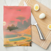 Traumwelt Geschirrtuch (Viertel Falte)