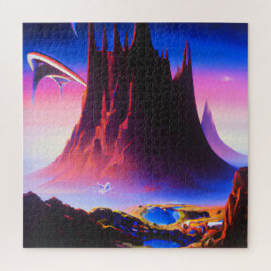 Traumwelt-Ölgemälde Puzzle