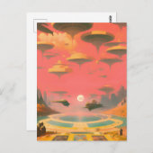 Traumwelt Postkarte (Vorne/Hinten)