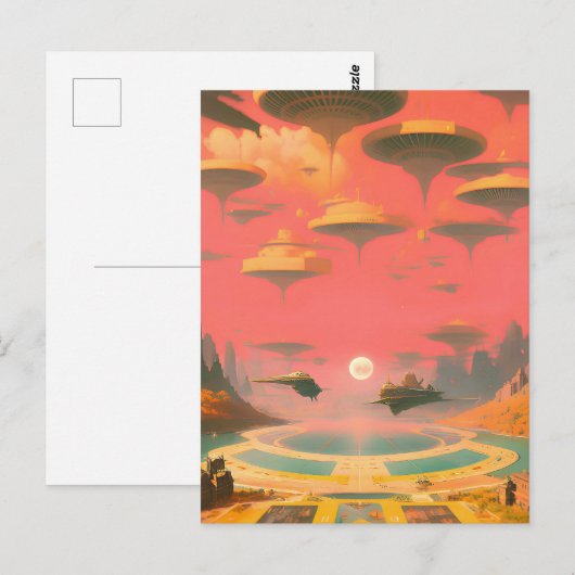 Traumwelt Postkarte (Vorne/Hinten)