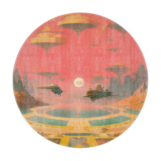 Traumwelt Schneidebrett (Vorderseite)