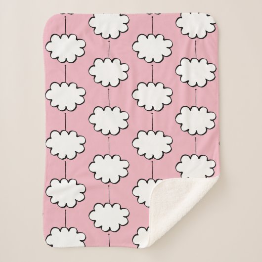 Traumwolken auf Strings Sherpadecke (Vorderseite)