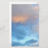 Traumwolken Briefpapier (Vorne/Hinten)