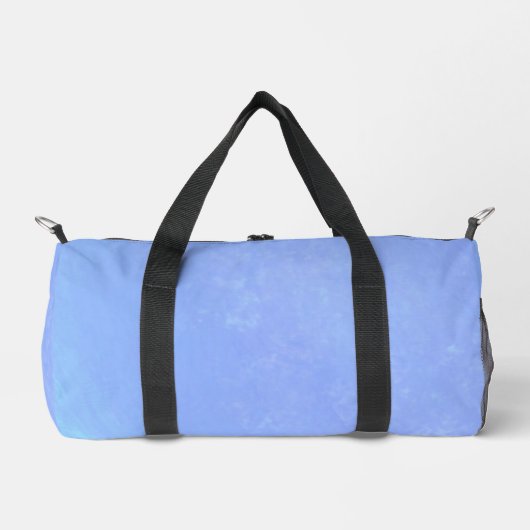 Traumwolkeneffekt Blau Duffle Bag (Vorderseite)