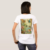 Traumwover: Eine Surreal Butterfly Wasserfarbe T-Shirt (Schwarz voll)