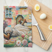 Träumzeit Geschirrtuch (Viertel Falte)