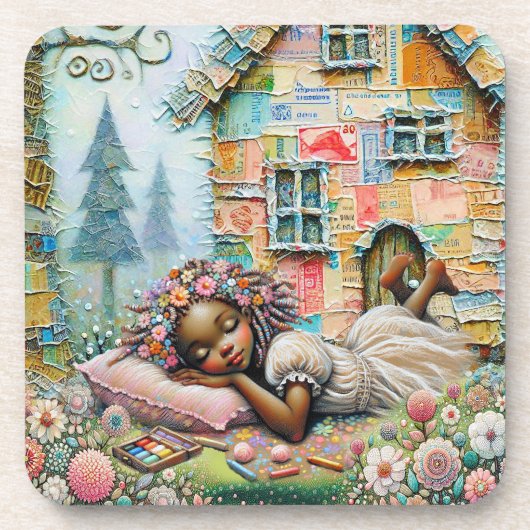 Träumzeit Getränkeuntersetzer (Vorderseite)