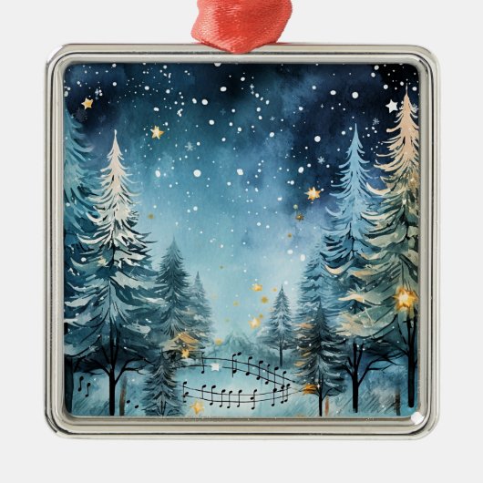 Traumzeit Ornament Aus Metall (Vorne)