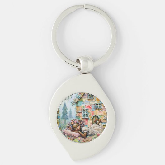 Träumzeit Schlüsselanhänger (Vorderseite)