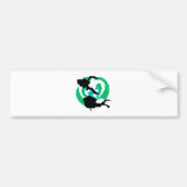 TRAUMzeit-UNTERWASSERATEMGERÄT Autoaufkleber (Vorne)