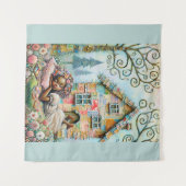 Träumzeit Wandteppich (Vorderseite (Horizontal))