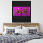 Traumziele leinwanddruck (Insitu (Schlafzimmer))