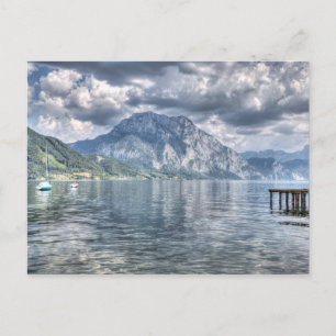 Traunsee Altmunster Österreich Postkarte