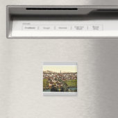 Traunstein, allgemeine Ansicht, Oberbayern, Deutsc Magnet (In Situ (Geschirrspüler))
