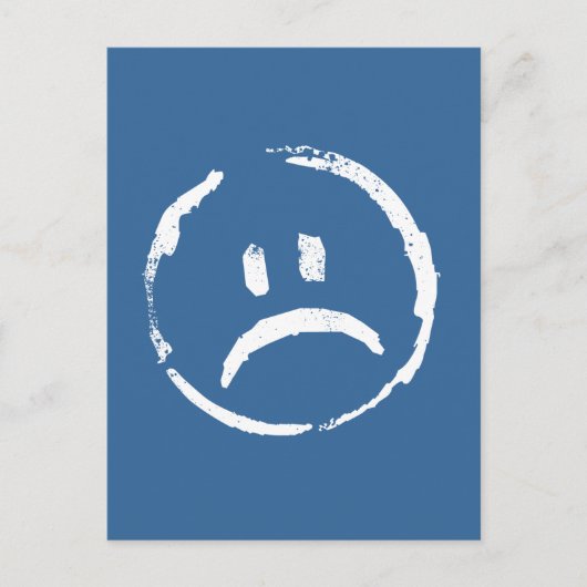 traurig 2 postkarte (Vorderseite)