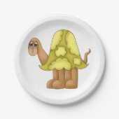 traurig aussehende Teller von Schildkröten (Vorderseite)