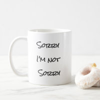 Traurig bin ich nicht traurige Kaffee-Tasse
