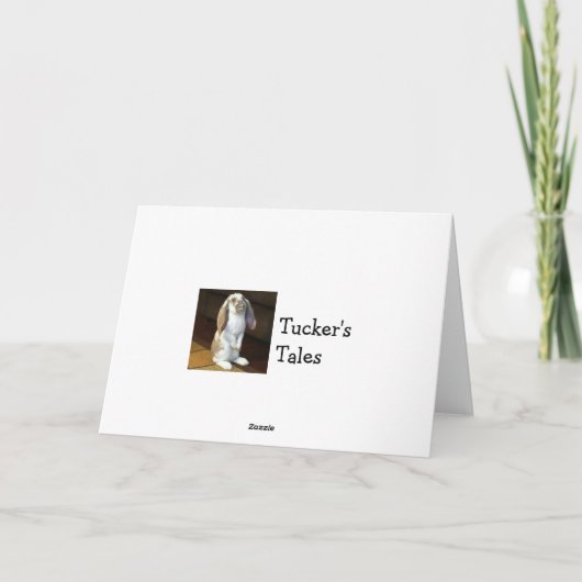 Traurig bin ich späte Gruß-Karte Karte (Rückseite)