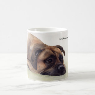 Traurig für Ihr Verlusthaustiergeschenk Kaffeetasse