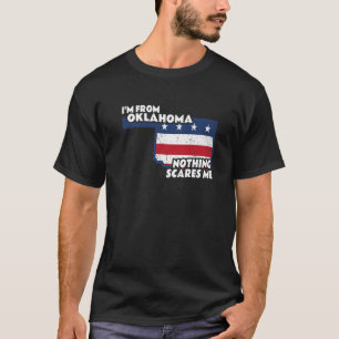 Traurig, ich komme aus Oklahoma Heimatstaat OK Nic T-Shirt