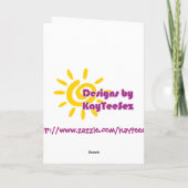 - Traurig Ihre Kirchen-ist zum Kotzen Gruß-Karte Karte (Rückseite)