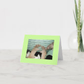 traurig karte (Vorderseite)