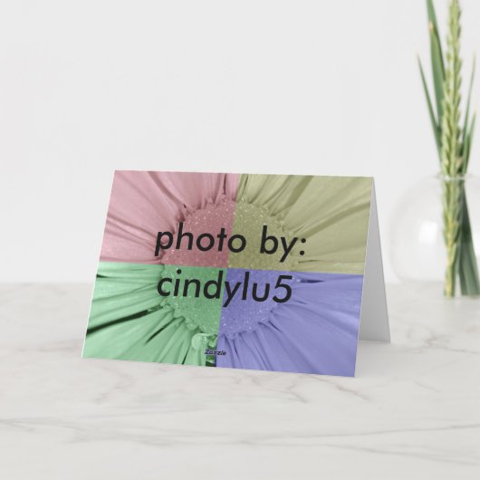 TRAURIG KARTE (Rückseite)