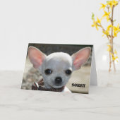 TRAURIG KARTE (Gelbe Blume)