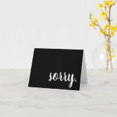 traurig karte (Gelbe Blume)