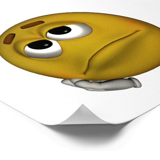 traurig poster (Ecke)