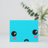 traurig postkarte (Stehend Vorderseite)