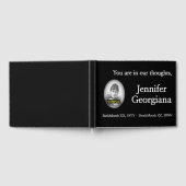 Traurig, respektable Beileid Gästebuch (Voll)